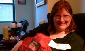 Pat lounged with LannaLee and got a couch!