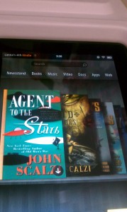 Pretty Screen of my Kindle Fire - Pre-purchased Books ready for downloading